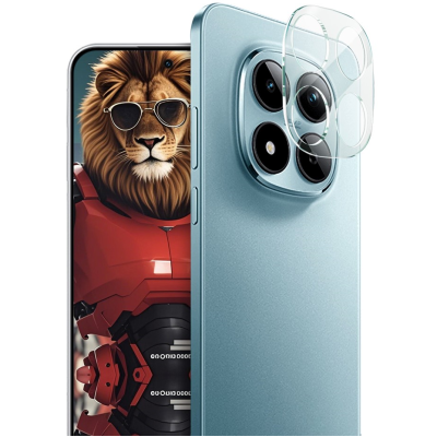 "IMAK" защитное стекло задней камеры 0.3 мм - чёрный (Poco M8 Pro 5G / Note 15 Pro 5G / Note 15 Pro+)