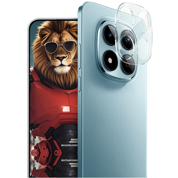 "IMAK" защитное стекло задней камеры 0.3 мм - чёрный (Poco M8 Pro 5G / Note 15 Pro 5G / Note 15 Pro+)