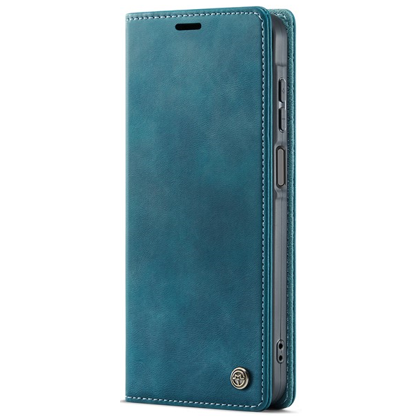 Кожиный чехол-книжка "CaseMe" Retro Skin - зелёный (Poco M8 / Redmi Note 15 5G)