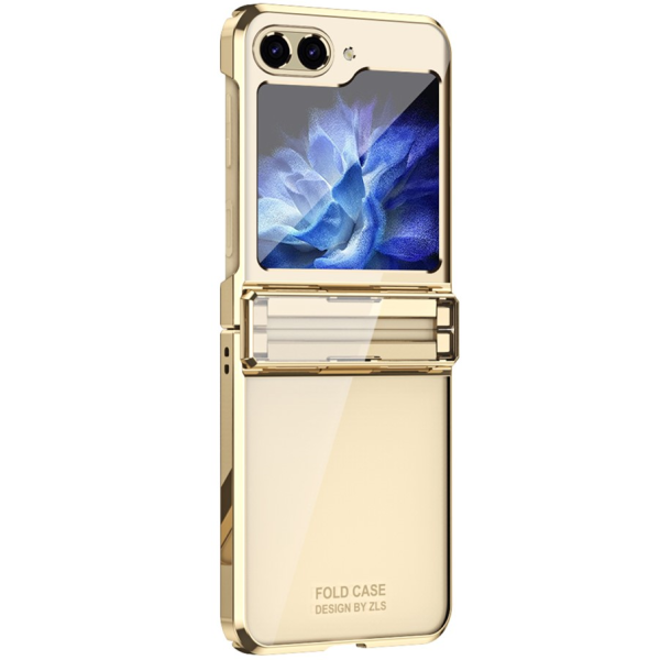 Чехол „Fashion“ пластиковый чехол - золотой (Galaxy Z Flip5)