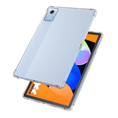 Pastiprinātas silikona apvalks - dzidrs + ekrāna aizsargstikls (Idea Tab 11 2025 / Tab K11 Gen 2  / Xiaoxin Pad 11 2025)