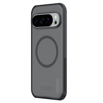 "Nillkin" Super Frosted Shield Pro Magnetic apvalks - melns (Pixel 10 / 10 Pro)