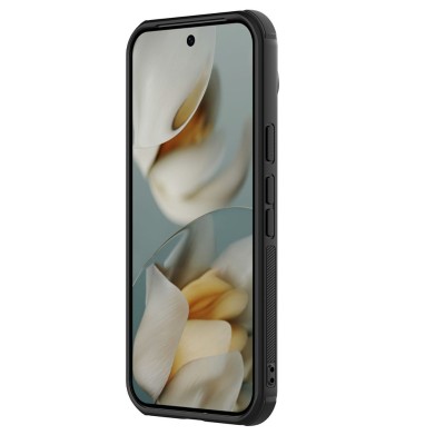 "Nillkin" Super Frosted Shield Pro Magnetic apvalks - melns (Pixel 10 / 10 Pro)