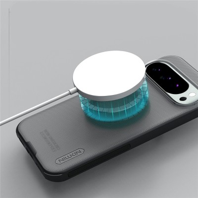 Чехол "Nillkin" Super Frosted Shield Pro Magnetic - чёрный (Pixel 10 / 10 Pro)