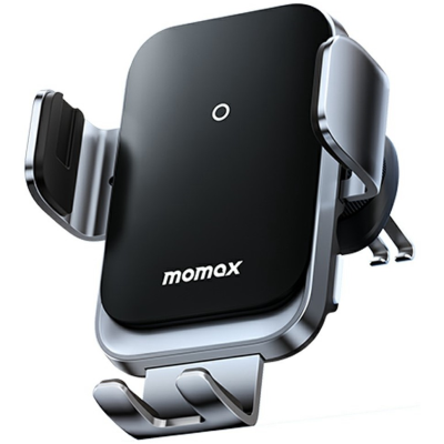 „MOMAX “ автомобильный держатель/зарядное устройство для телефона (15W) - чёрный