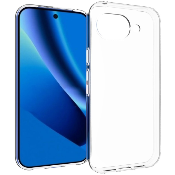 Cieta silikona (TPU) apvalks - dzidrs (Pixel 10a)