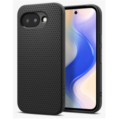 "Spigen" Liquid Air apvalks - melns (Pixel 10a)