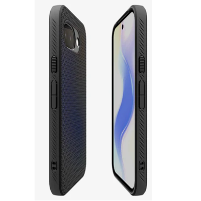 "Spigen" Liquid Air apvalks - melns (Pixel 10a)