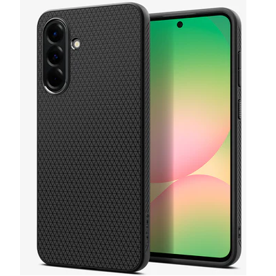 "Spigen" Liquid Air чехол - чёрный (Galaxy A56)