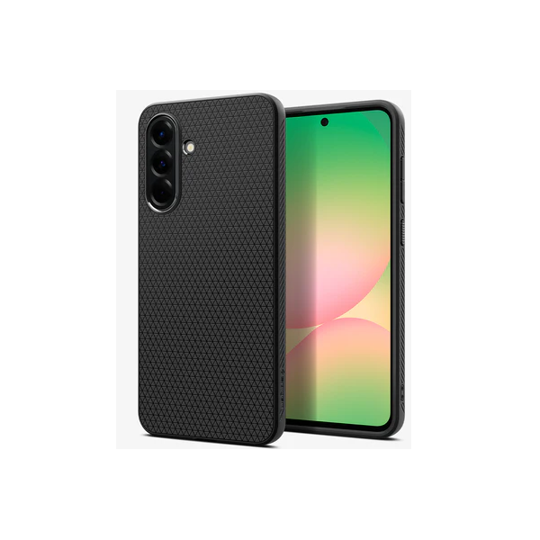 "Spigen" Liquid Air apvalks - melns (Galaxy A56)