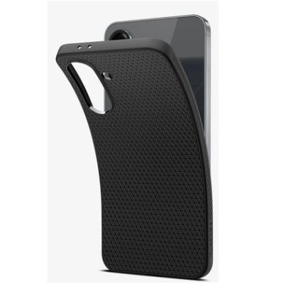 "Spigen" Liquid Air apvalks - melns (Galaxy A56)
