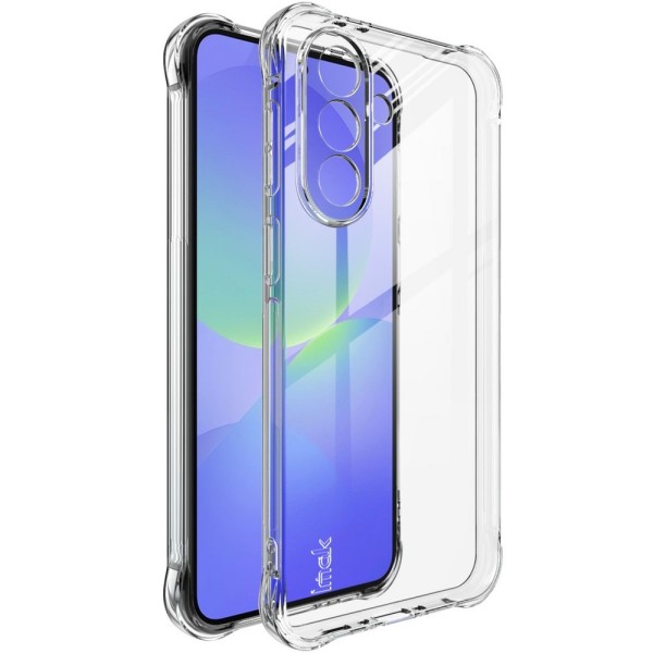 "Imak" pastiprinātas aizsardzības cieta silikona (TPU) airbag apvalks - dzidrs (Galaxy A37)