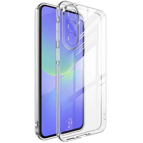 "IMAK" UX-5 cieta silikona (TPU) apvalks - dzidrs (Galaxy A37)