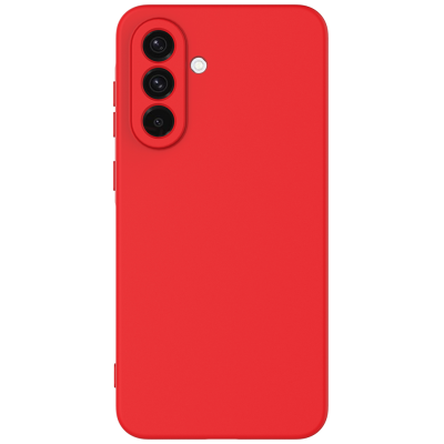 "Shell" cieta silikona (TPU) apvalks - sarkans (Galaxy A57)