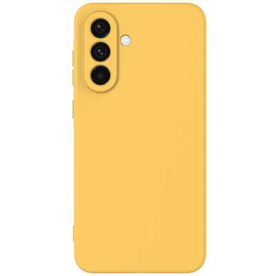 "Shell" cieta silikona (TPU) apvalks - dzeltens (Galaxy A57)