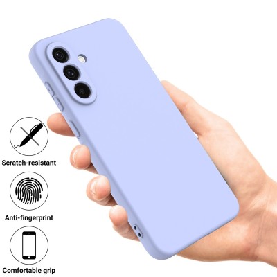 "Shell" твердый силиконовый (TPU) чехол - фиолетовый (Galaxy A57)