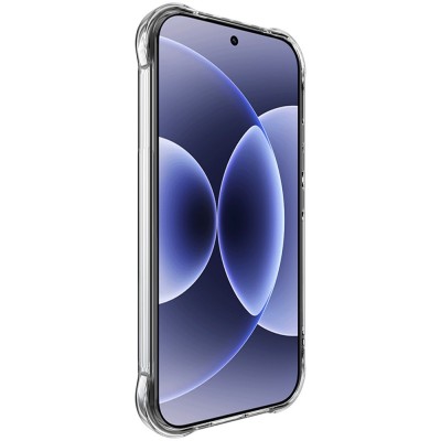 Усиленный твердый силиконовый чехол "Imak" (TPU) airbag - прозрачный (Xiaomi 17)