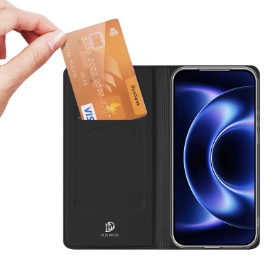Чехол-книжка "Dux Ducis" Skin - чёрный (Xiaomi 17 Ultra)