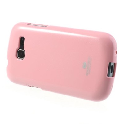 Samsung Galaxy Trend Lite (S7390, S7392) Mercury gaiši rozs cieta silikona (TPU) apvalks / vacins.lv