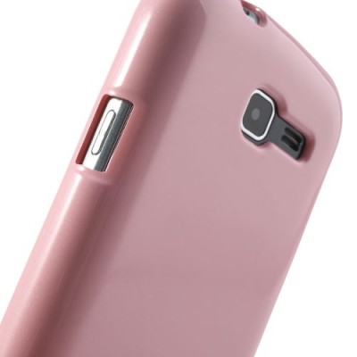 Samsung Galaxy Trend Lite (S7390, S7392) Mercury gaiši rozs cieta silikona (TPU) apvalks / vacins.lv