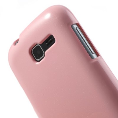 Samsung Galaxy Trend Lite (S7390, S7392) Mercury gaiši rozs cieta silikona (TPU) apvalks / vacins.lv