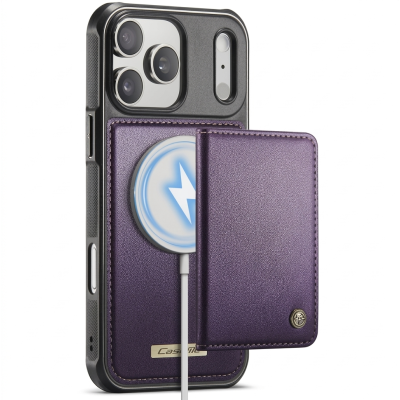 „CASEME“ Wallet чехол - фиолетовый (iPhone 17 Pro Max)