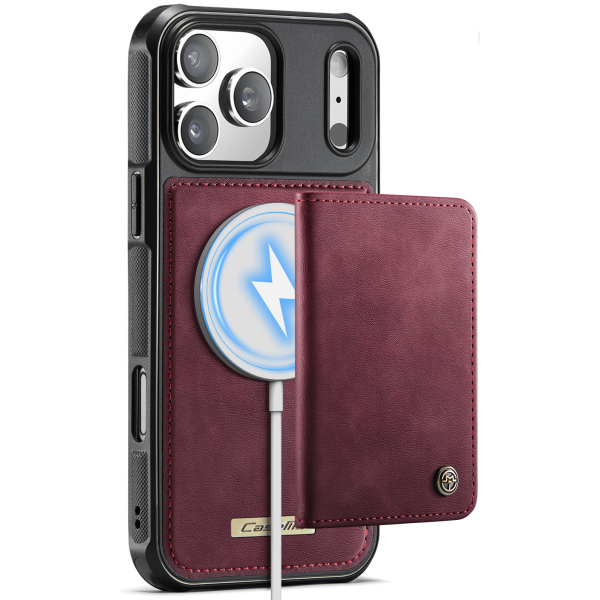 „CASEME“ Wallet чехол - бордовый (iPhone 17 Pro Max)