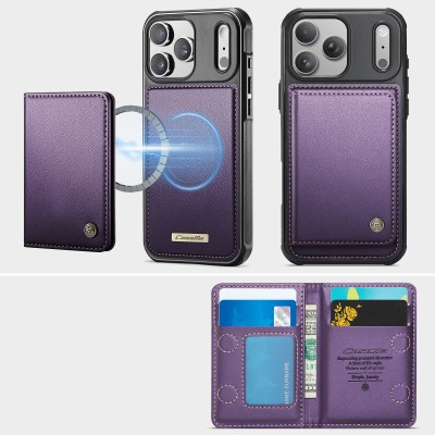 „CASEME“ Wallet чехол - фиолетовый (iPhone 17 Pro)