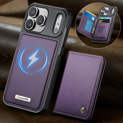 „CASEME“ Wallet чехол - фиолетовый (iPhone 17 Pro)