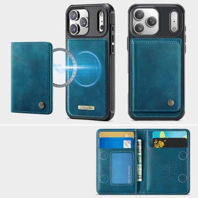 „CASEME“ Wallet чехол - зелёный (iPhone 17 Pro)