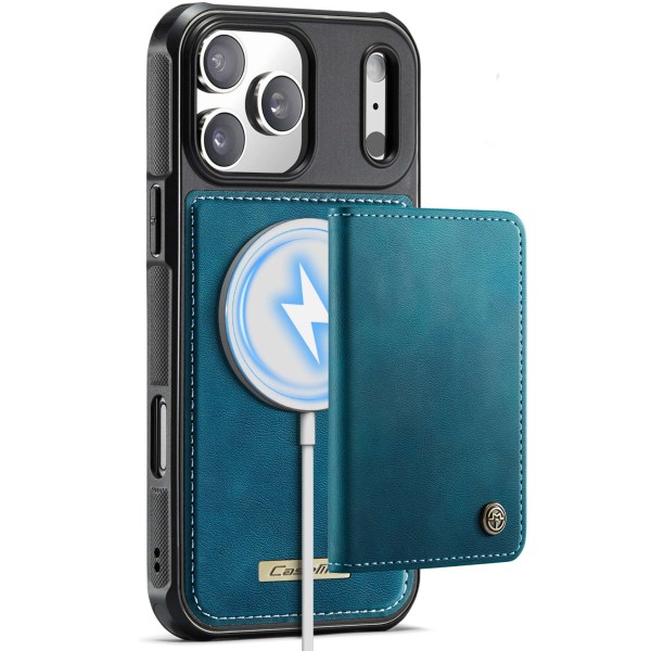 „CASEME“ Wallet apvalks - zaļš (iPhone 17 Pro)