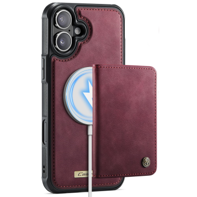 „CASEME“ Wallet чехол - бордовый (iPhone 17)