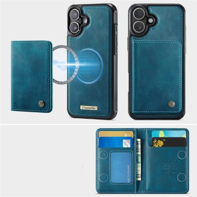„CASEME“ Wallet чехол - зелёный (iPhone 17)