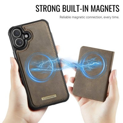 „CASEME“ Wallet чехол - коричневый (iPhone 17)