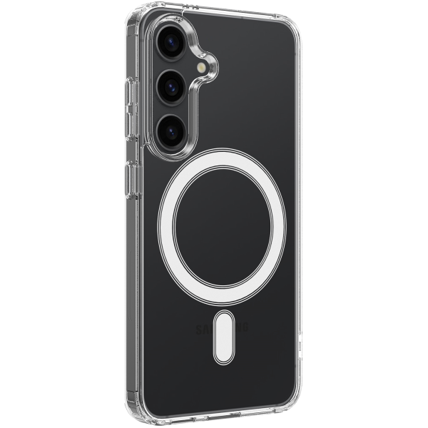 "Tubi" MagSafe cietā silikona (TPU) apvalks - dzidrs (Galaxy A57)