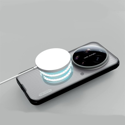 Чехол "Nillkin" Super Frosted Shield Pro Magnetic - чёрный (Xiaomi 17 Ultra)