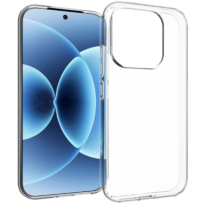 Твердый силиконовый чехол (ТПУ) - прозрачный (Xiaomi 17)