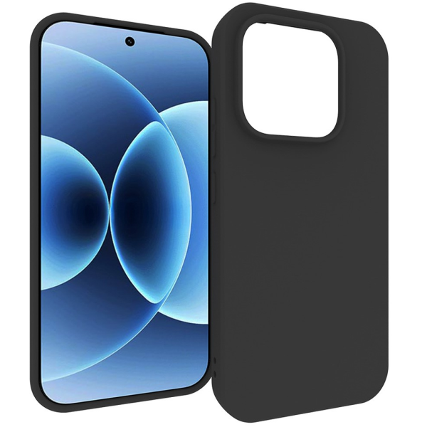 „Xhomet“ Твердый силиконовый чехол (TPU) - чёрный (Xiaomi 17)