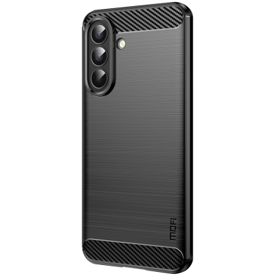 „Mofi“ Carbon твердый силиконовый чехол (TPU) - черный (Galaxy A57)