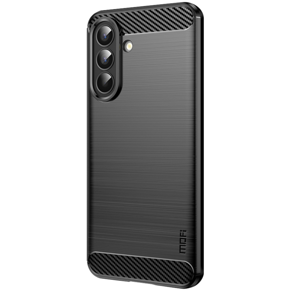 „Mofi“ Carbon твердый силиконовый чехол (TPU) - черный (Galaxy A57)