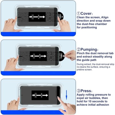 "IMAK" Dustless Tempered Glass защитное стекло - прозрачный (Galaxy S24)