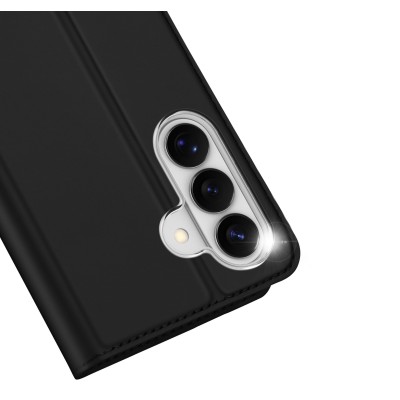 "Dux Ducis" Skin atvērams maciņš - melns (Galaxy S26)