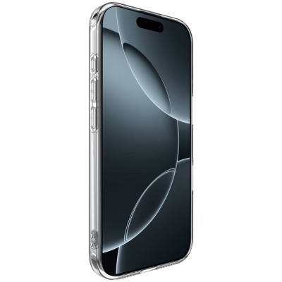 "IMAK" UX-5 cieta silikona (TPU) apvalks - dzidrs (iPhone 17)