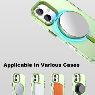 "IMAK" Candy MagSafe твердый силиконовый матовый (ТПУ) чехол - зелёный (iPhone 17)