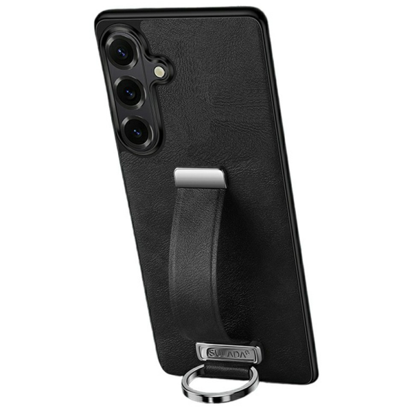 "SULADA" Leather Kickstand чехол - чёрный (Galaxy S26)