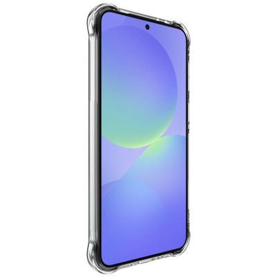 "Imak" pastiprinātas aizsardzības cieta silikona (TPU) airbag apvalks - dzidrs (Galaxy A57)
