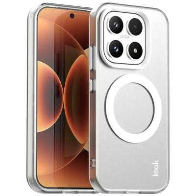 "IMAK" Candy MagSafe твердый силиконовый матовый (ТПУ) чехол - белый (Xiaomi 17)