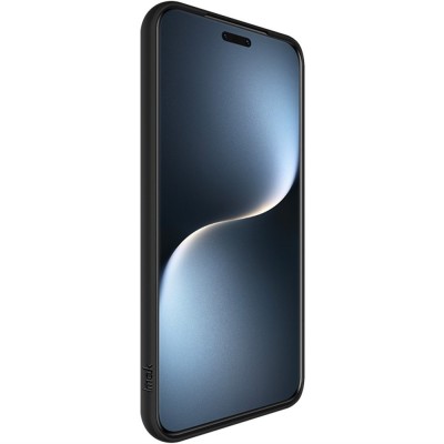 „Imak“ твердый силиконовый (TPU) матовый чехол – затемненный / чёрны (Honor Magic7 Pro 5G)