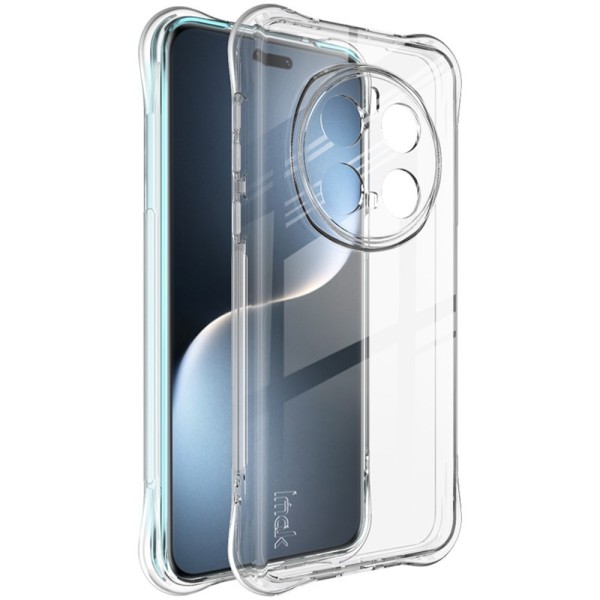 Усиленный твердый силиконовый чехол "Imak" (TPU) airbag - прозрачный (Honor Magic7 Pro 5G)