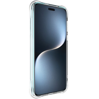 "Imak" pastiprinātas aizsardzības cieta silikona (TPU) airbag apvalks - dzidrs (Honor Magic7 Pro 5G)